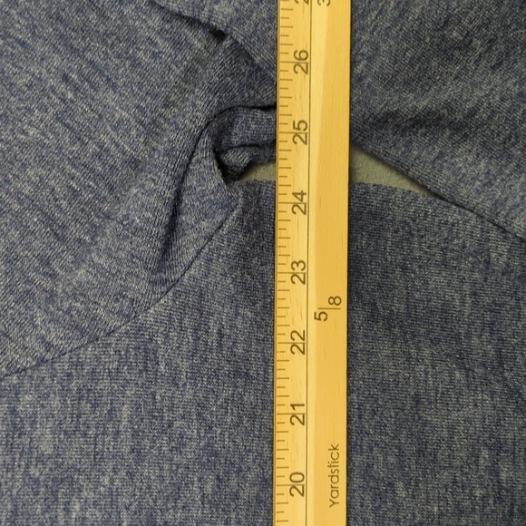 Mizzen+Main Sweater Men's XXL Trim Fit Blue Pullover Long Sleeve Made In America - Picture 4 of 9